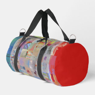 Sport Sac de voyage géométrique en patchwork traditionne