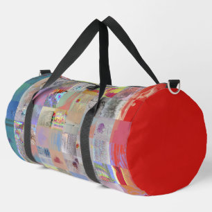 Sport Sac de voyage géométrique traditionnel en patchwor