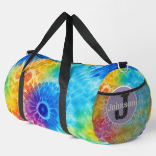 Sport Sac de voyage Tie Dye Blooming Rainbow