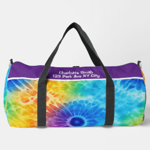 Sport Sac de voyage Tie Dye Blooming Rainbow