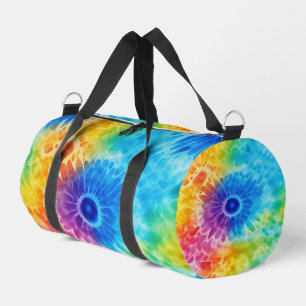 Sport Sac de voyage Tie Dye Blooming Rainbow