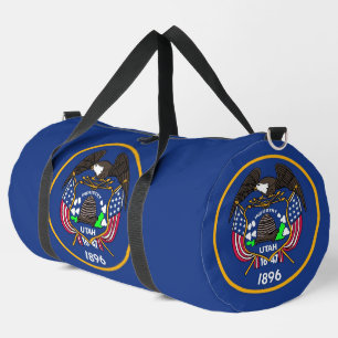Sport Sac Print Cousu Sac, vieux drapeau de l'Utah