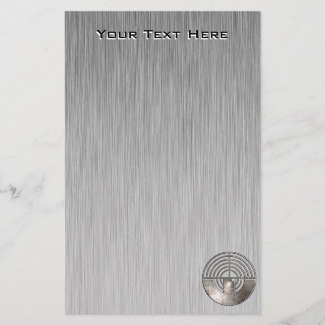 Sport-Schießen; Cool Briefpapier (Vorderseite)