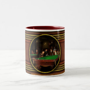 Sport - Schwimmbad - Planschbecken 1909 Zweifarbige Tasse