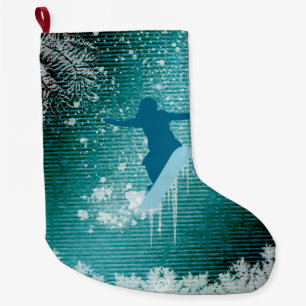 Sport, Snowboarding Großer Weihnachtsstrumpf