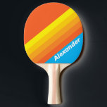 Sport-Sonnenstrahlen-Meeresstreifen mit Namen Tischtennis Schläger<br><div class="desc">Sport-Sonnenexplosion-Meeresstreifen mit Namen Ping-Pong-Schläger bringt die Lebendigkeit des sonnendurchfluteten Spiels in jedes Match, wo Energie und Bewegung mit mühelosem Rhythmus fließen. Sein lebendiges Design spiegelt den Funken des Wettbewerbs und die Freude an der Bewegung wider und verwandelt jede Rallye in einen dynamischen Tanz aus Fokussierung und Spaß. Jeder Schwung fühlt...</div>