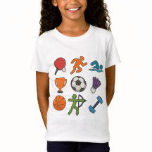 Sport Style Grafik T-Shirt – Athletisches Design