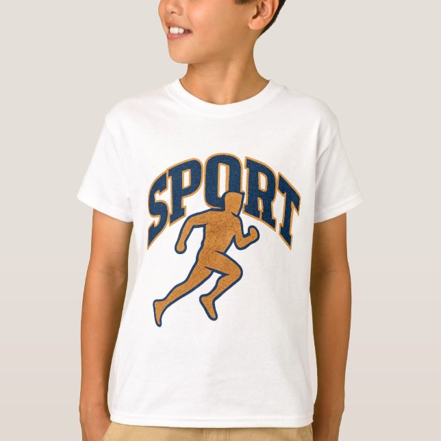 Sport Style Graphic Tee (Vorderseite)