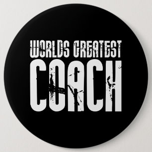 Sport-Team-Trainer: Der bestste Trainer der Welt Button