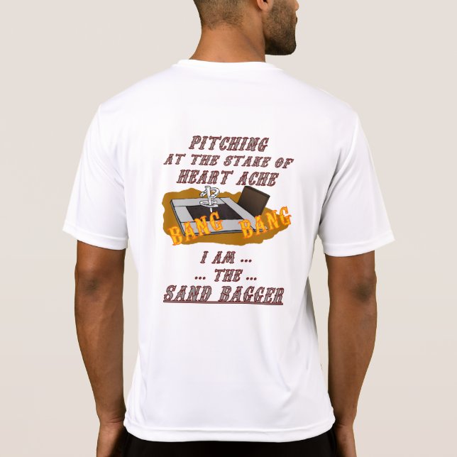 Sport Tek Hufeisennicken-T-Shirt… T-Shirt (Rückseite)