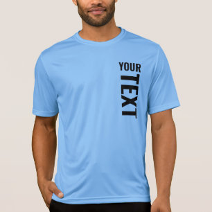 Sport Tek Mens Moderne Vorlage für Big Schriftart T-Shirt