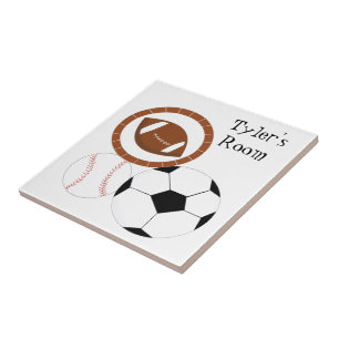 Sport-Thema - Name Fliese