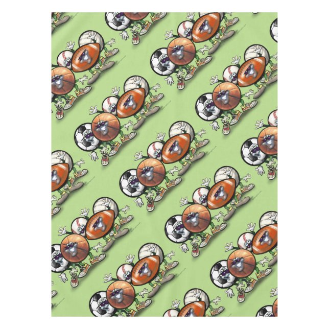 Sport Tischdecke (Vorderseite)