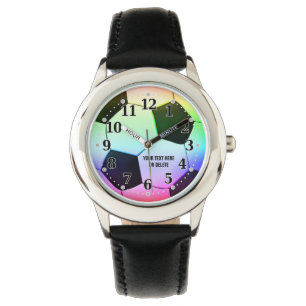 Sport-Uhr des Personalizable Fußball-Fußball-  Armbanduhr