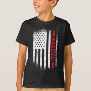 Sport Us Flag Dodgeball 2 T-Shirt