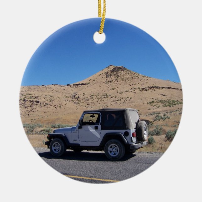 sport utility vehicle keramikornament (Vorne)