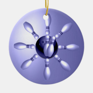 Sport-Weihnachten Keramikornament