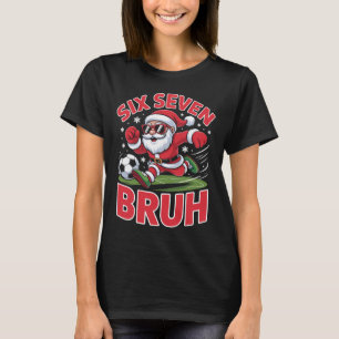 Sport Weihnachtsbaum Fußball Soccer Bysebyll Bysk T-Shirt