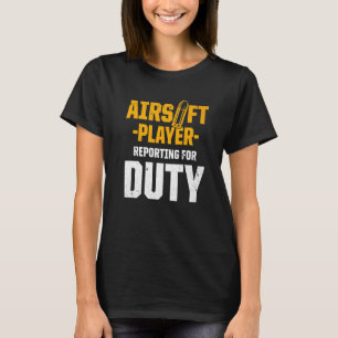 Sport-Wettbewerb der Airsoft Player Team T-Shirt