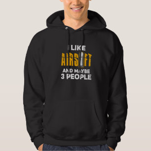Sport-Wettbewerb des Airsoft Player Teams 17 Hoodie