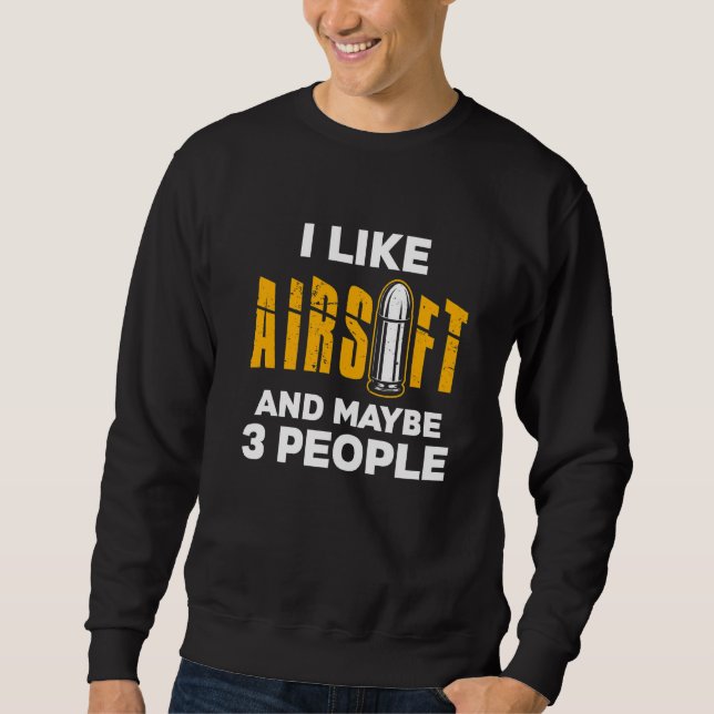 Sport-Wettbewerb des Airsoft Player Teams 17 Sweatshirt (Vorderseite)