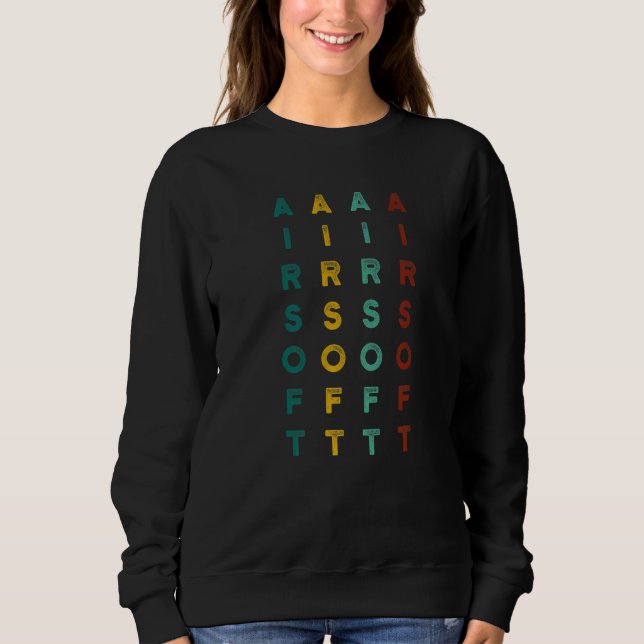 Sport-Wettbewerb in der Airsoft Player-Mannschaft  Sweatshirt (Vorderseite)