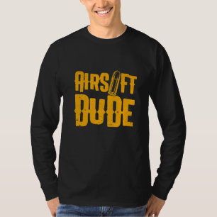 Sport-Wettbewerb in der Airsoft Player-Mannschaft  T-Shirt