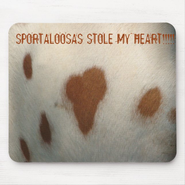 SPORTALOOSAS STAHL MEIN HERZ!!!!!!! MOUSEPAD (Vorne)