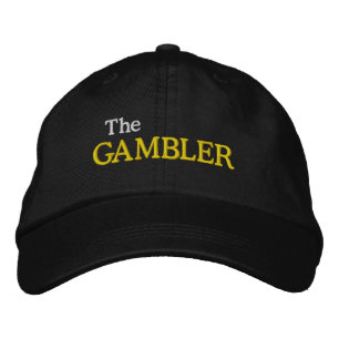 Sportartikel Golfzubehör THE GAMBLER Stil Bestickte Baseballkappe