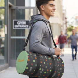 Sportausrüstung Muster Duffle Bag