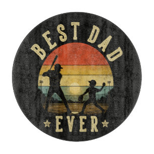 Sportbegeisterter Bester Vater Aller Zeiten Schneidebrett