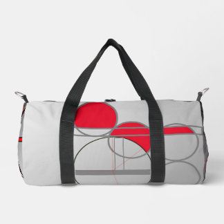 Sportbeutel mit zwei Grafiken Duffle Bag