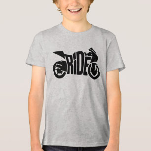 Sportbike Fahren Tri-Blend Shirt