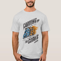 Sportbike Motorrad-Shirt Höhenunterschied