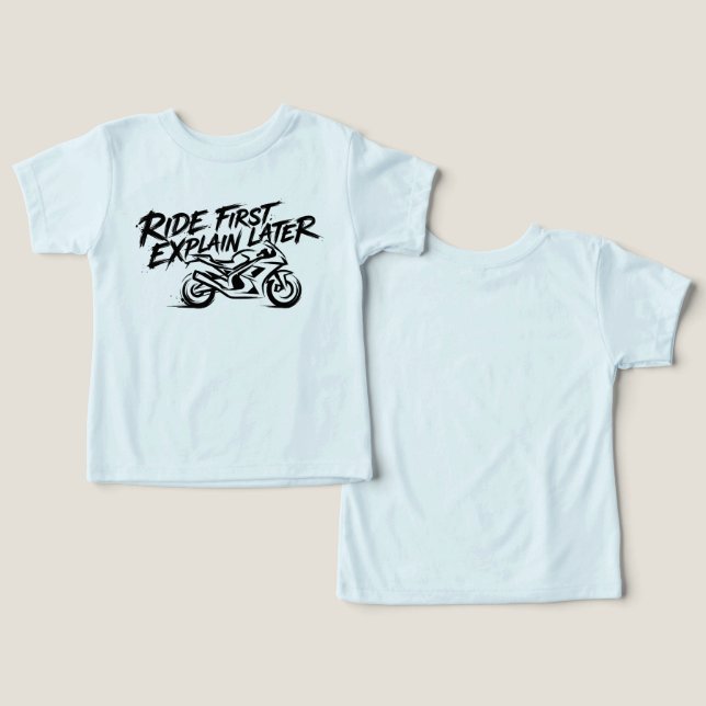 Sportbike Rider Action Mentality (Design Vorderseite & Rückseite)