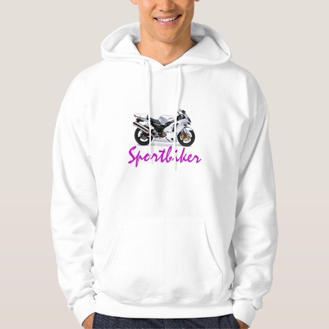 Sportbiker Hoodie (Vorderseite)