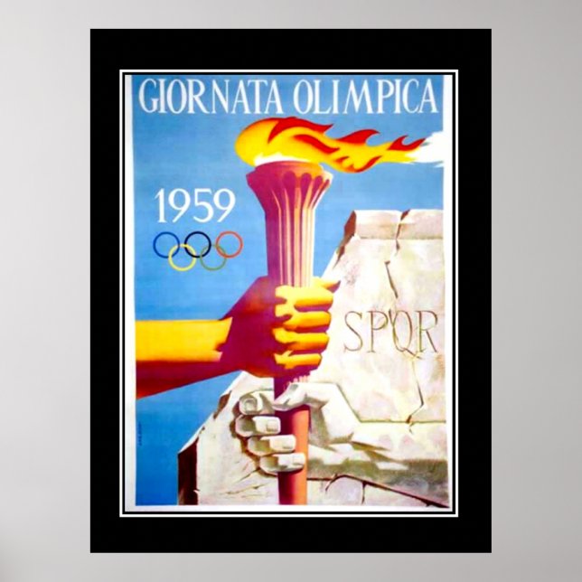 SPORTFackel Vintage Poster (Vorne)