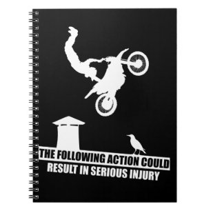 Sportfahrrad Motorräder Lover Geschenk Notizblock