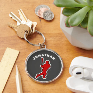 SPORTFAN, BASEBALL, PERSONALISIERT SCHLÜSSELANHÄNGER