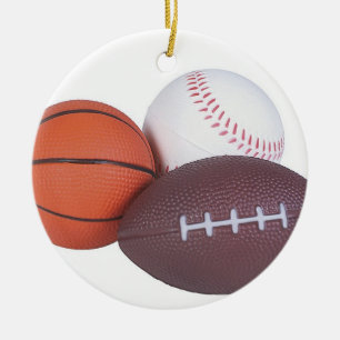 Sportfan Geschenk Idee Sport Spieler Weihnachten W Keramik Ornament
