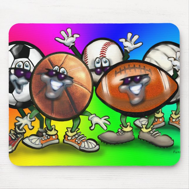 Sportfan Mousepad (Vorne)