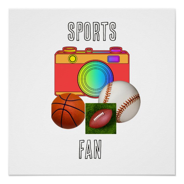 Sportfan Poster (Vorderseite)