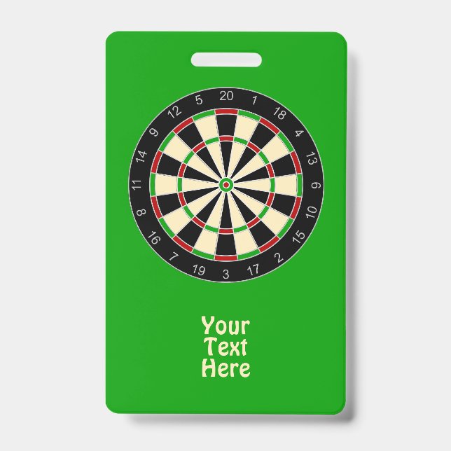 Sportgeräte - Dartboard 1 Ausweis (Vorderseite)