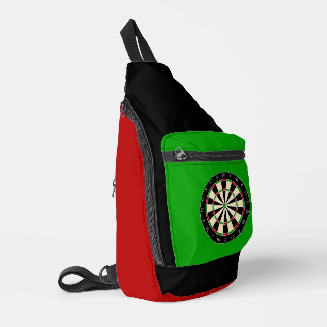 Sportgeräte - Dartboard 1 Crossbody Bag (Linke Seite)