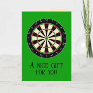 Sportgeräte - Dartboard 1 Karte