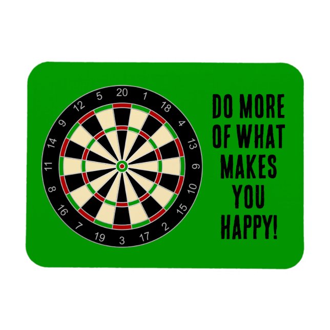Sportgeräte - Dartboard 1 Magnet (Horizontal)