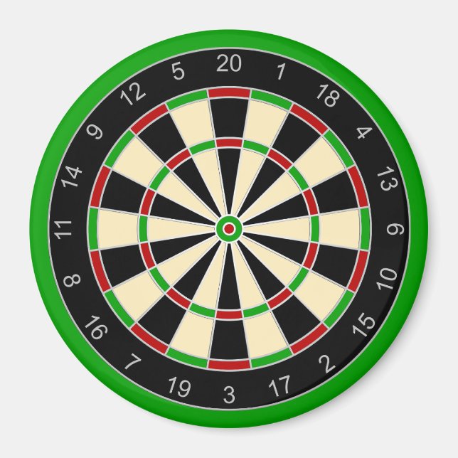 Sportgeräte - Dartboard 1 Magnet (Vorne)