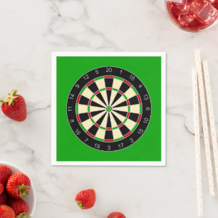 Sportgeräte - Dartboard 1 Serviette