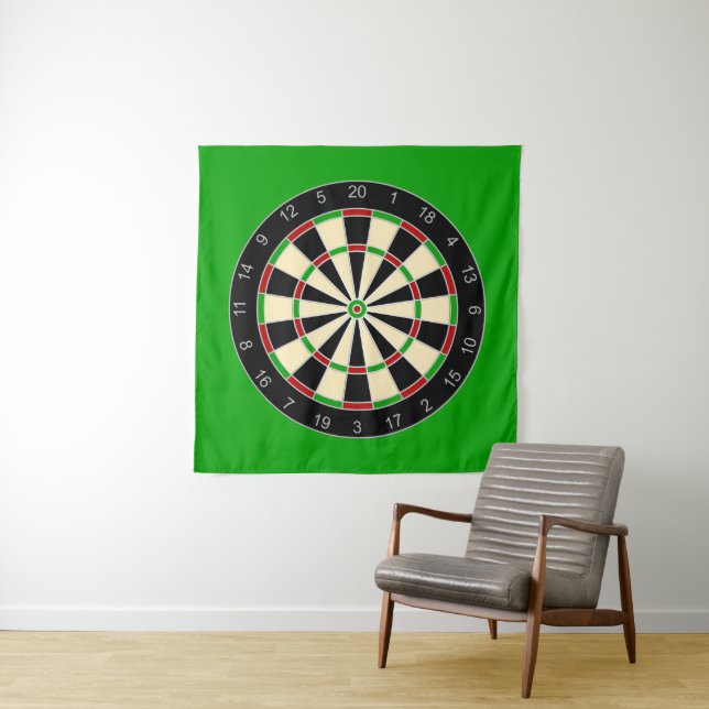 Sportgeräte - Dartboard 1 Wandteppich (Beispiel)