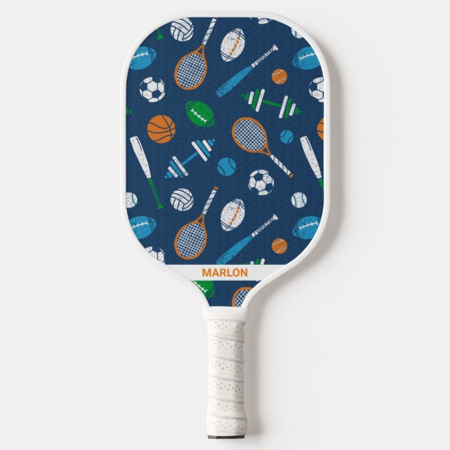 Sportgeräte in dunkelblau pickleball schläger (Vorderseite)